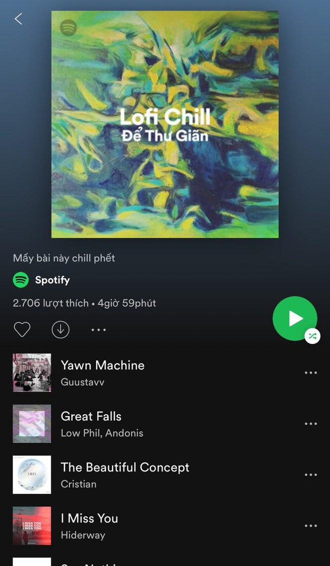 Ở nhà chẳng chán khi Spotify tâm lý mức này: Lập 1500 list nhạc cho bạn nghe đủ lúc ăn, ngủ, chill cho đến lúc tắm, từ nhạc Việt, Hàn, Anh Mỹ đều đủ cả! - Ảnh 6.