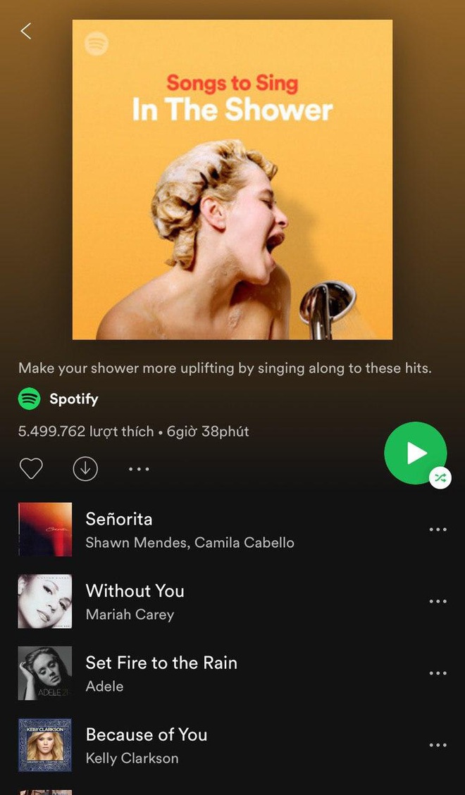 Ở nhà chẳng chán khi Spotify tâm lý mức này: Lập 1500 list nhạc cho bạn nghe đủ lúc ăn, ngủ, chill cho đến lúc tắm, từ nhạc Việt, Hàn, Anh Mỹ đều đủ cả! - Ảnh 9.