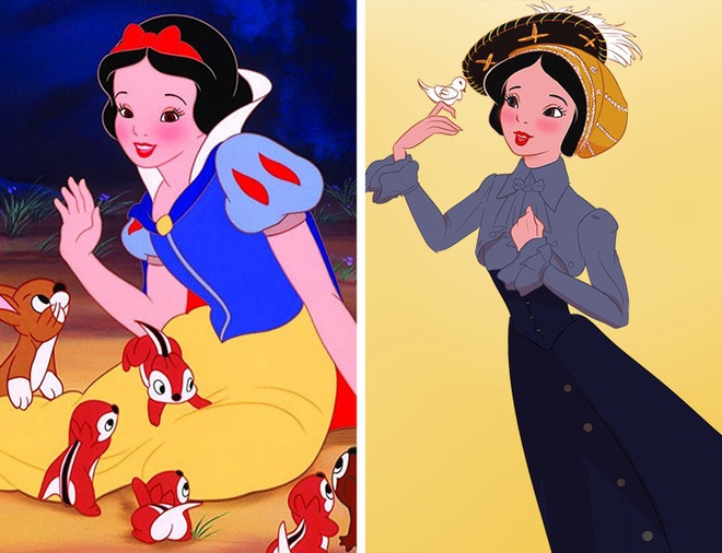 Ngắm nghía tạo hình gốc của loạt công chúa Disney mới biết hóa ra tuổi thơ chúng ta chỉ là một cú lừa! - Ảnh 1.