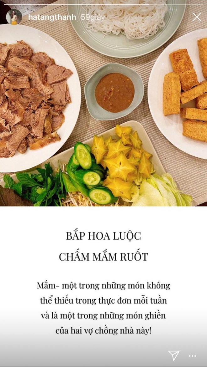 Là đại gia ở siêu biệt thự triệu đô, vợ chồng Hà Tăng chỉ nghiện một món bình dân này: Miễn mình thấy ngon là đủ nhỉ? - Ảnh 2.