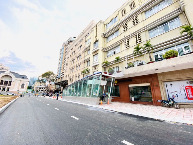 Cận cảnh những hình ảnh bên trong ga ngầm Nhà hát Thành phố của tuyến Metro Bến Thành - Suối Tiên - Ảnh 1.