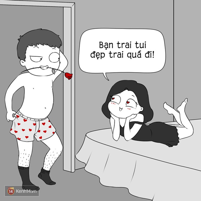 Bộ tranh: Cái hội yêu nhau ấy mà, cực ngớ ngẩn nhưng cũng bao dễ thương - Ảnh 5.