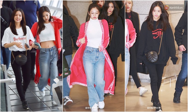 Thời trang sân bay của sao Hoa Hàn cũng lắm drama: Từ thuê người chụp, photoshop chán chê cho tới thay n bộ làm màu - Ảnh 4.