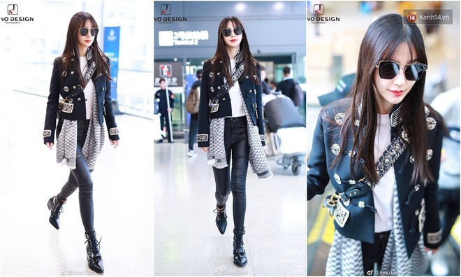 Thời trang sân bay của sao Hoa Hàn cũng lắm drama: Từ thuê người chụp, photoshop chán chê cho tới thay n bộ làm màu - Ảnh 3.