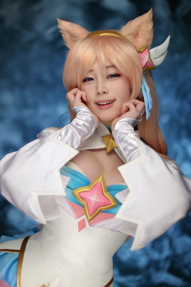 Ngất ngây lên tận vũ trụ với bộ ảnh cosplay Ahri Vệ binh Tinh Tú phiên bản Hàn Quốc, đã là nam nhân thì khó rời mắt - Ảnh 2.