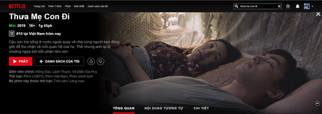 Cập bến Netflix 3 ngày, Thưa Mẹ Con Đi đá bay bom tấn ngoại để lọt top phim được xem nhiều nhất  - Ảnh 1.