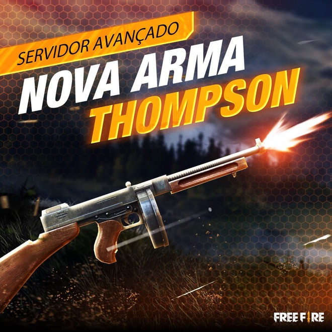 Free Fire: Chi tiết về Thomson - ông vua mới của dòng súng tiểu liên (SMG) sẽ có mặt trong bản cập nhật OB21 - Ảnh 3.