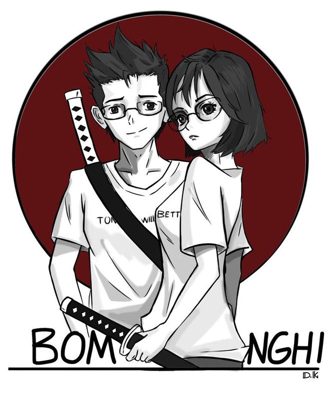 Thuyền tình Bomman - Minh Nghi cập bến, fan 2 nhà rầm rộ tung fanart siêu dễ thương - Ảnh 2.