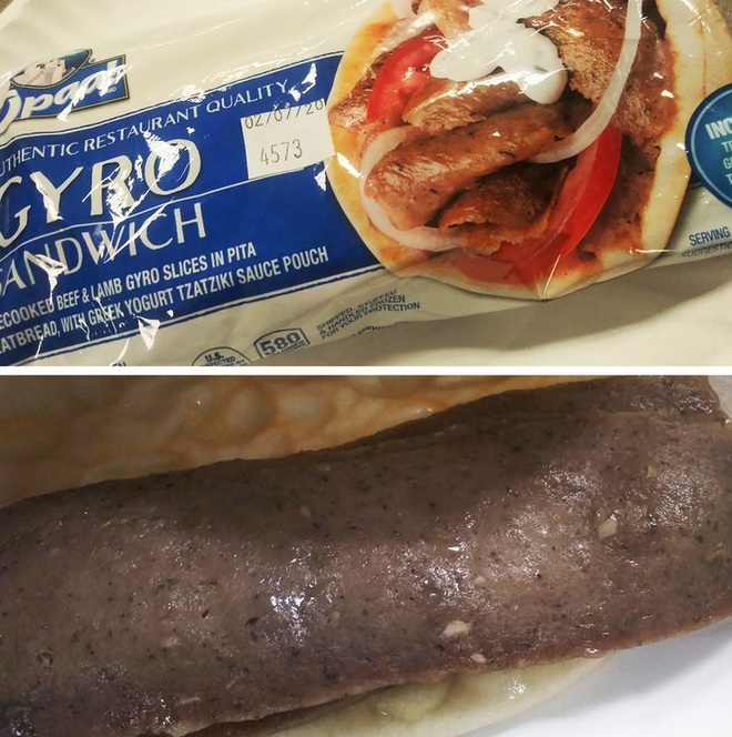 Lừa tình hơn cả ảnh trai xinh gái đẹp trên mạng chính là hình minh hoạ đồ ăn: Bao bì và menu để một đằng, thành phẩm thì một nẻo! - Ảnh 5.