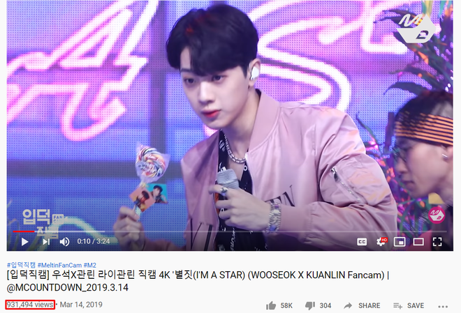 Top 15 fancam của nam idol trên Mnet: View của quán quân gấp đôi hạng 2, fancam thành viên nhóm “em trai” BTS được Knet gọi là huyền thoại - Ảnh 12.