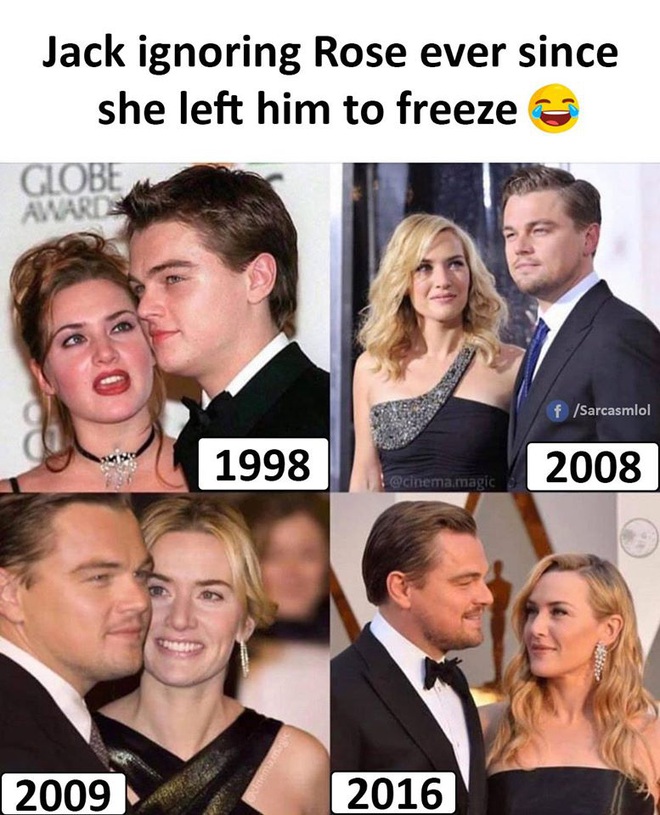Ghim hận vì bị Rose bỏ rơi đến chết cóng, Leonardo DiCaprio 5 lần 7 lượt phớt lờ bạn gái màn ảnh ở cả ngoài đời - Ảnh 3.
