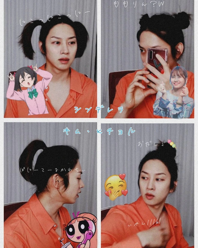 Đảm bảo khối gái xinh cũng phải hổ thẹn với skill tạo kiểu tóc của Kim Hee Chul: Đẳng cấp siêu sao vũ trụ nó phải khác! - Ảnh 4.