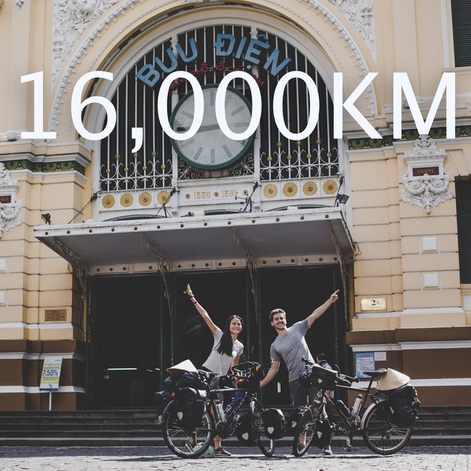 Cặp chồng Tây vợ Việt kết thúc 16.000km đạp xe từ Pháp về Việt Nam: Chặng cuối gian nan vì dịch bệnh Covid-19 - Ảnh 7.