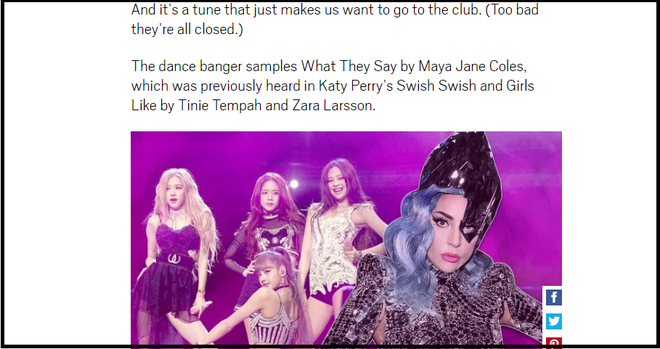 “Sour Candy” của Lady Gaga và BLACKPINK vừa ra mắt đã bị tố đạo Swish Swish của Katy Perry, nhưng sự thật là gì? - Ảnh 8.