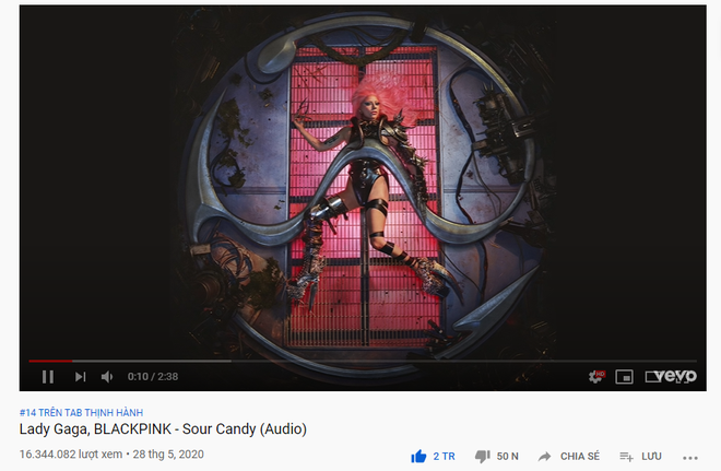 Sour Candy đang càn quét khắp nơi: thống trị iTunes hơn 60 quốc gia trong đó có Việt Nam, Lady Gaga giúp BLACKPINK tạo nên rất nhiều kỷ lục nhóm nữ - Ảnh 2.