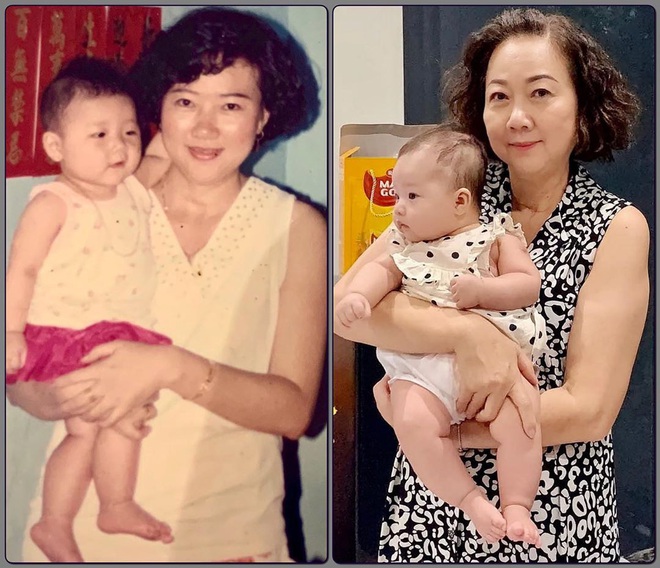 Em gái Trấn Thành khoe con gái 3 tháng tuổi siêu cấp đáng yêu, nhưng nhan sắc mẹ nam MC sau 27 năm mới đáng kinh ngạc - Ảnh 2.