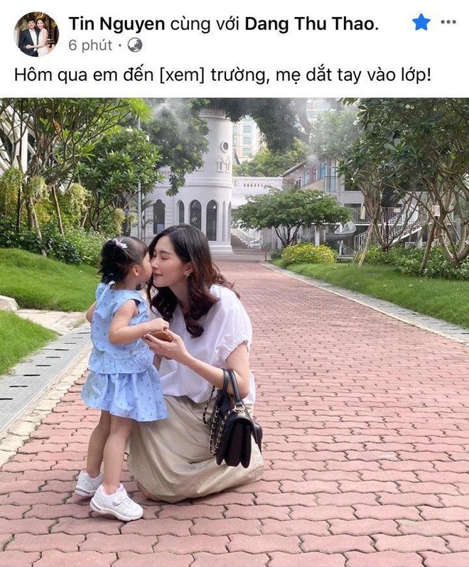 Ông xã Đặng Thu Thảo đăng ảnh vợ sau sinh cùng con gái: Nhan sắc nàng Hậu và cử chỉ tình cảm gây chú ý - Ảnh 2.