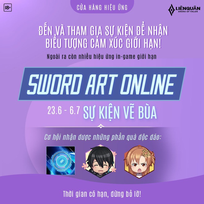 Siêu phẩm kết hợp giữa Garena và Sword Art Online: Kirito và Asuna chính thức có mặt trong bản cập nhật mới nhất của Liên Quân Mobile! - Ảnh 4.