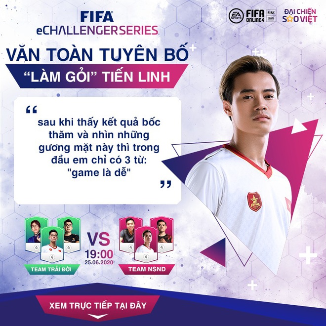 Cris Devil Gamer gáy cực khét dù phải đối đầu toàn cao thủ FIFA Online 4, Văn Toàn tuyên bố làm gỏi đàn em Tiến Linh! - Ảnh 3.