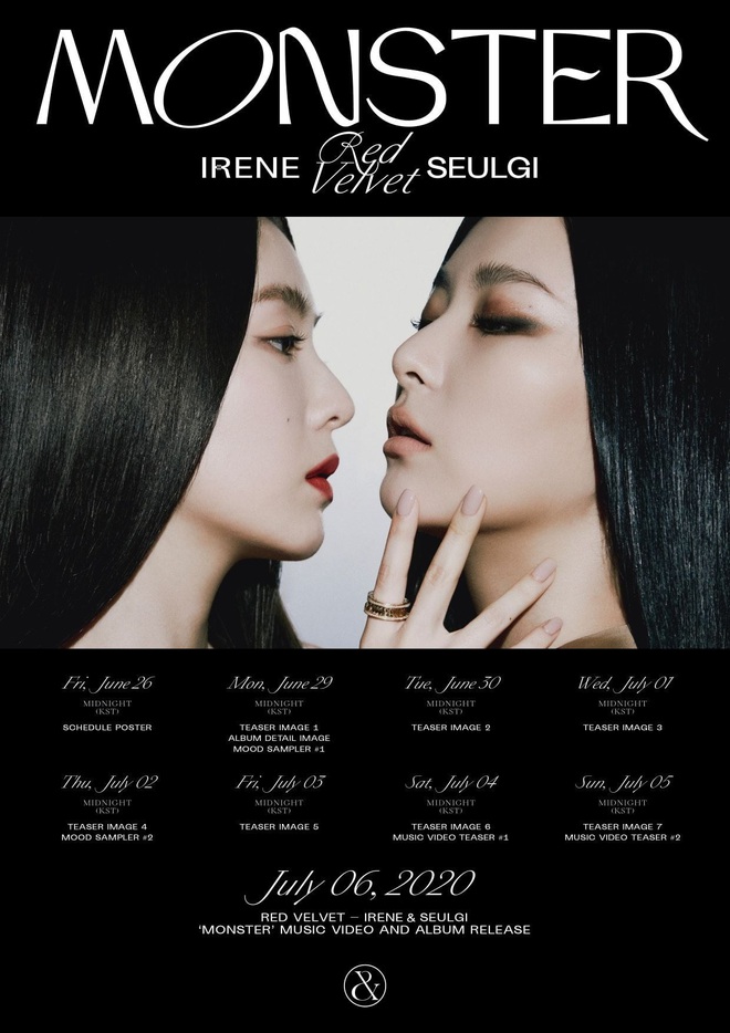 Irene và Seulgi (Red Velvet) cực tình tứ trong poster đậm mùi liêu trai, khoe góc nghiêng thần thánh nhưng fan chỉ thấy như quảng cáo... dầu gội? - Ảnh 1.