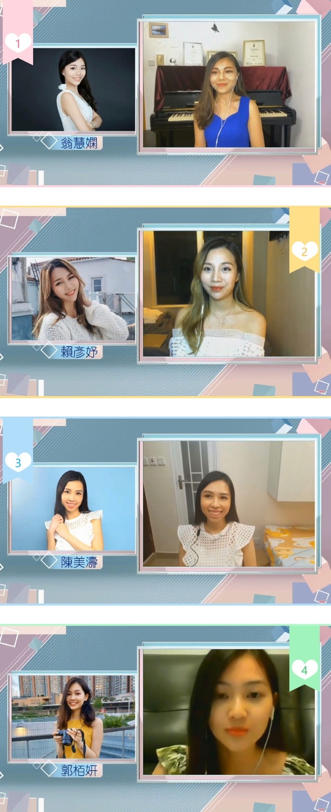 Ngã ngửa livestream “bóc trần” nhan sắc thật dàn thí sinh Hoa hậu Hong Kong 2020, khiến cả MC bó tay vì PTS quá thần sầu - Ảnh 7.