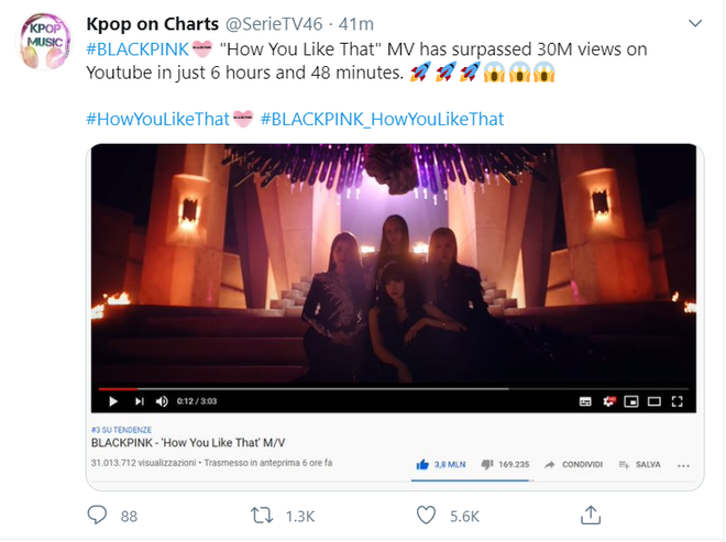 BLACKPINK xô đổ kỉ lục 30 triệu view nhanh nhất của BTS, chinh phục #1 top trending Việt Nam, Hàn Quốc,… và nhăm nhe “thống trị” luôn nước Mỹ! - Ảnh 1.