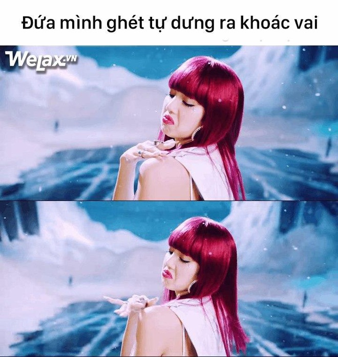 Lisa bĩu môi phủi tay làm chao đảo MXH dù xuất hiện chưa đến 1 giây, netizen tặng bộ meme để bạn trả treo ngay với đứa mình ghét - Ảnh 5.