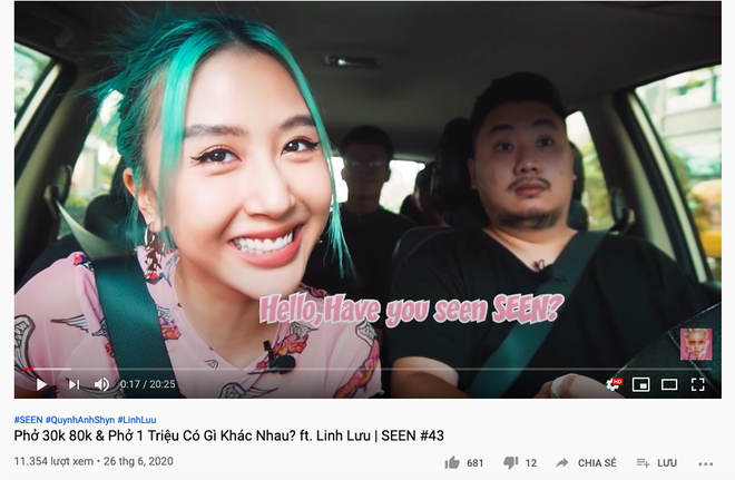 Quỳnh Anh Shyn vào Sài Gòn review 3 bát phở giá từ rẻ tới đắt nhất, fan tinh ý nhận ra một thói quen khó sửa của cô nàng trong video - Ảnh 1.