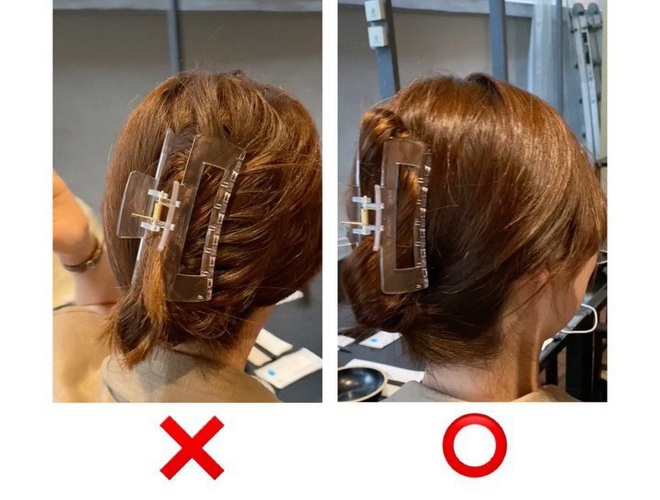 6 cách búi tóc với kẹp càng cua cực dễ, hè này muốn gọn gàng sang chảnh thì chị em phải học ngay - Ảnh 1.