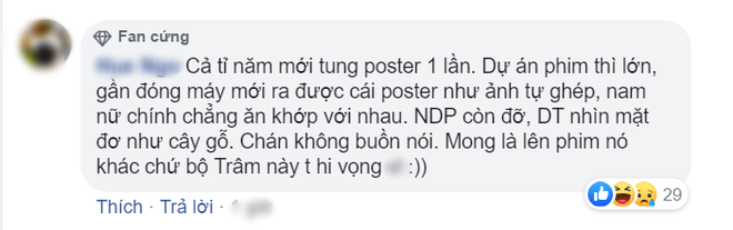 Poster Thanh Trâm Hành bị chê bai hết lời, Ngô Diệc Phàm lẫn Dương Tử đều cứng như tượng sáp - Ảnh 5.