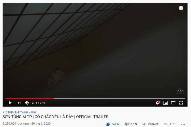 Không chỉ #2 Việt Nam, trailer MV mới của Sơn Tùng M-TP còn lọt top trending ở cả Mỹ, Hàn Quốc và Canada, vươn lên #15 toàn thế giới! - Ảnh 3.