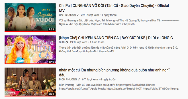 Nửa đêm chẳng nói chẳng rằng, Chi Pu chính thức vượt mặt Bích Phương lên top 1 trending Youtube sau hơn 1 ngày ra mắt - Ảnh 3.