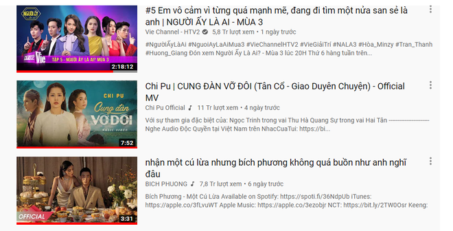 Tập 5 Người ấy là ai đẩy cả Chi Pu & Bích Phương xuống để giành lấy top 1 Trending đầu tiên cho mùa 3 - Ảnh 4.