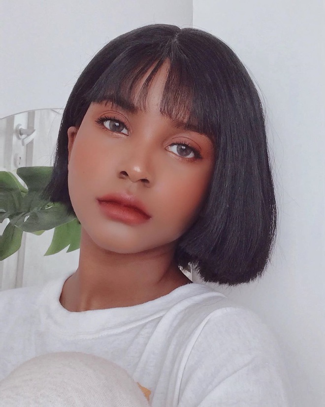 Thử makeup giống ulzzang, cô nàng da màu khiến dân tình gật gù: Style Hàn Quốc đúng là đỉnh như lời đồn! - Ảnh 3.