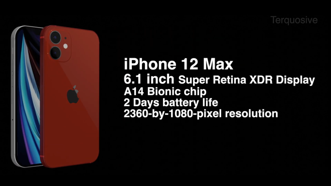 Concept iPhone 12, iPhone 12 Max lại lên sóng rõ nét, đủ cả cấu hình lẫn tính năng - Ảnh 6.