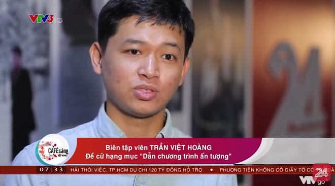 Việt Hoàng - anh da nâu hay cà khịa của VTV được đề cử hạng mục Dẫn chương trình ấn tượng - Ảnh 1.