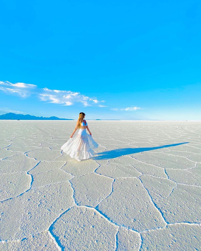 Địa điểm nơi Vũ Khắc Tiệp “mượn ảnh” để đăng lên Instagram: Hồ muối “ảo diệu” nhất nước Mỹ, khách du lịch check-in nườm nượp - Ảnh 24.
