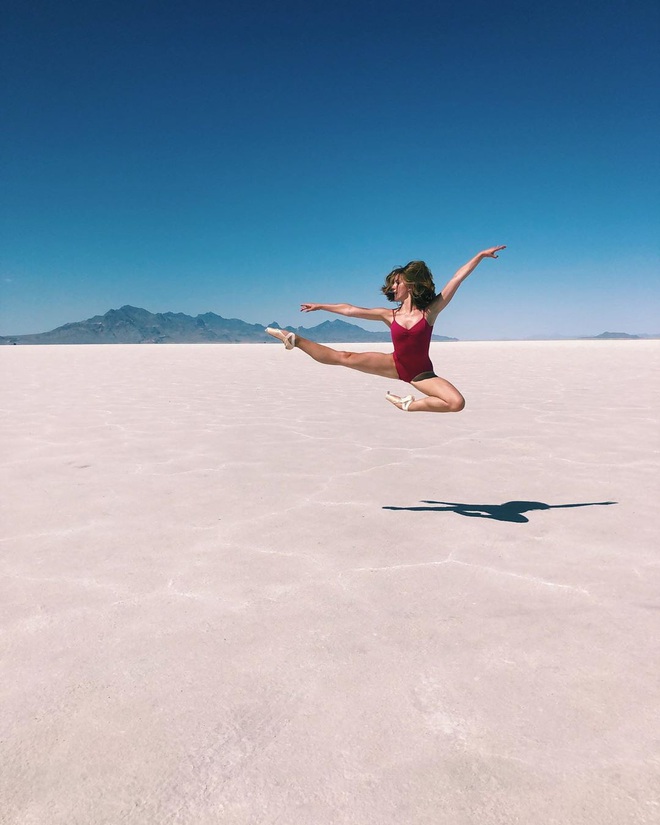 Địa điểm nơi Vũ Khắc Tiệp “mượn ảnh” để đăng lên Instagram: Hồ muối “ảo diệu” nhất nước Mỹ, khách du lịch check-in nườm nượp - Ảnh 21.
