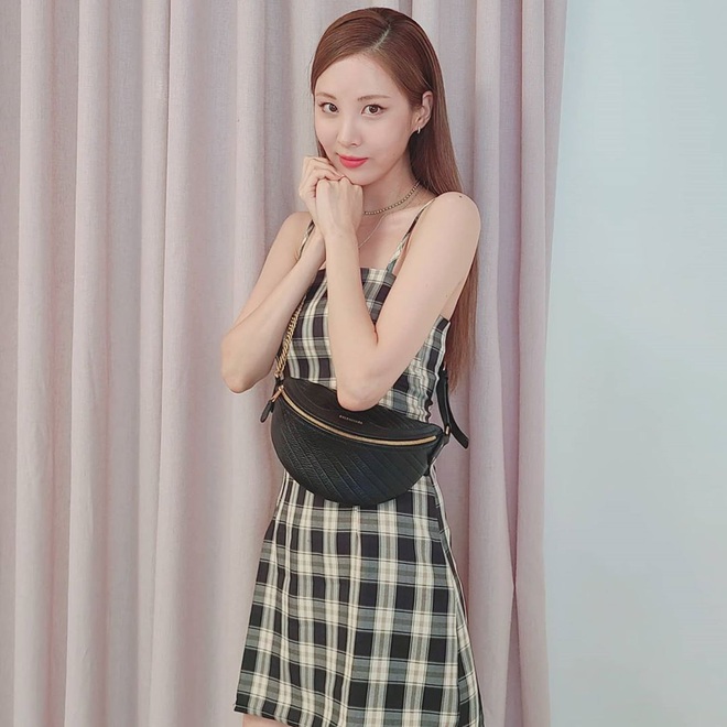 Diện váy ca rô như Seohyun vừa trẻ xinh lại vừa cá tính, các nàng không cần phối đồ cao tay vẫn yên tâm chuẩn đẹp - Ảnh 3.