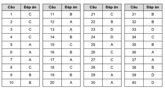 Đáp án đề thi tuyển sinh vào lớp 10 môn tiếng Anh 2020 Hà Nội - Ảnh 5.