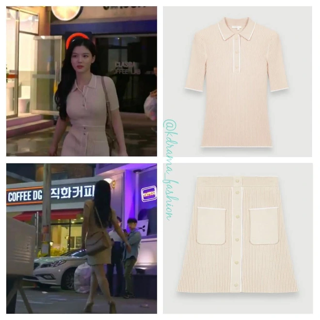 Vào vai cô nhân viên cửa hàng tiện lợi, mỹ nhân Kim Yoo Jung diện đồ hết sức bình dân, có nhiều món giá chỉ loanh quanh 500k - Ảnh 10.