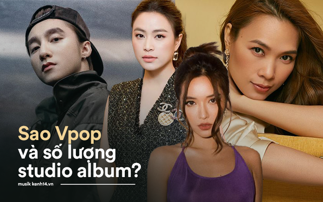 Kiểm kê lượng album của các nghệ sĩ Vpop: Người đều chằn chặn mỗi năm một album, người có quá trời hit nhưng lại không có album nào? - Ảnh 1.