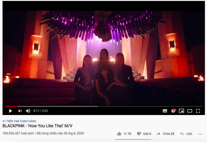 Sau 6 ngày ra MV, BLACKPINK vẫn dẫn đầu lượt xem thế giới trong 24 giờ, trụ vững #1 trending Youtube ở Hàn, Mỹ và nhiều hơn thế - Ảnh 3.