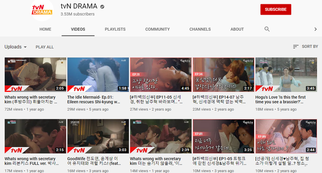 6 phim Hàn hot nhất trên Youtube: Màn giường chiếu 18  của Park Seo Joon ở Thư Ký Kim chính thức vượt mốc 70 triệu - Ảnh 1.