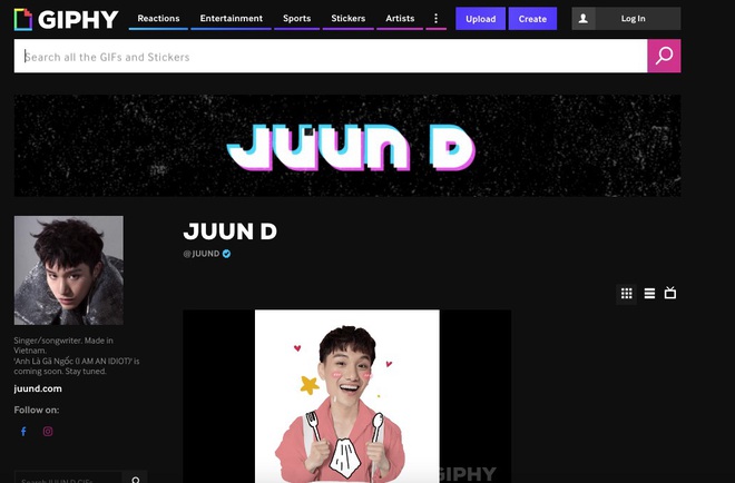 Nghệ sĩ JUUN D phủ sóng tất cả mạng xã hội bằng những sticker siêu kute, đến cả Tinder cũng không tha - Ảnh 3.
