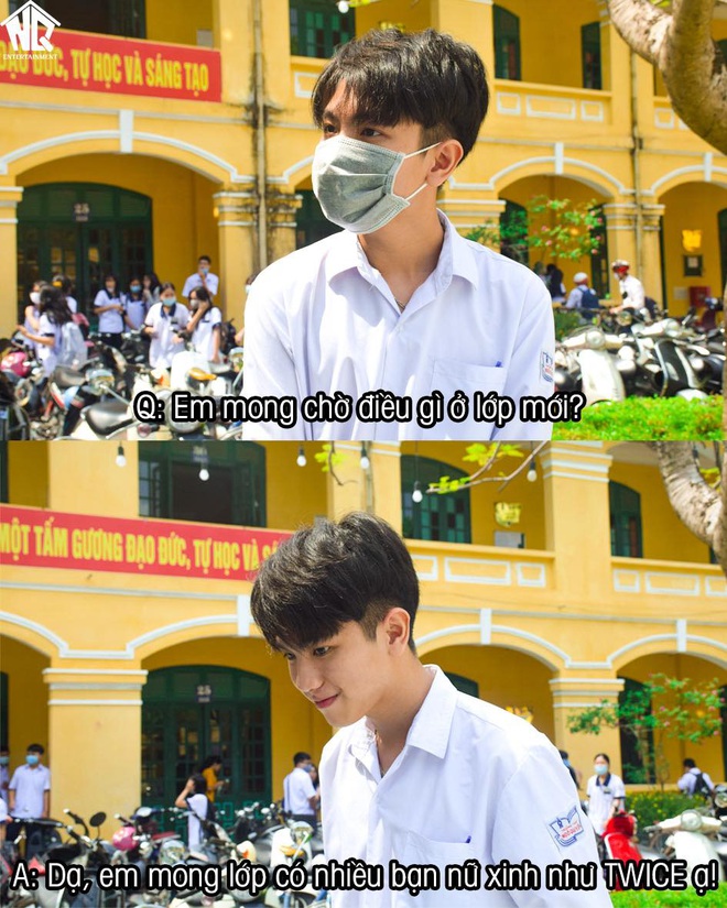 Trường cấp 3 ở Hải Phòng có dàn trai xinh gái đẹp siêu chất lượng, đã vậy còn cực kỳ mặn mà - Ảnh 1.