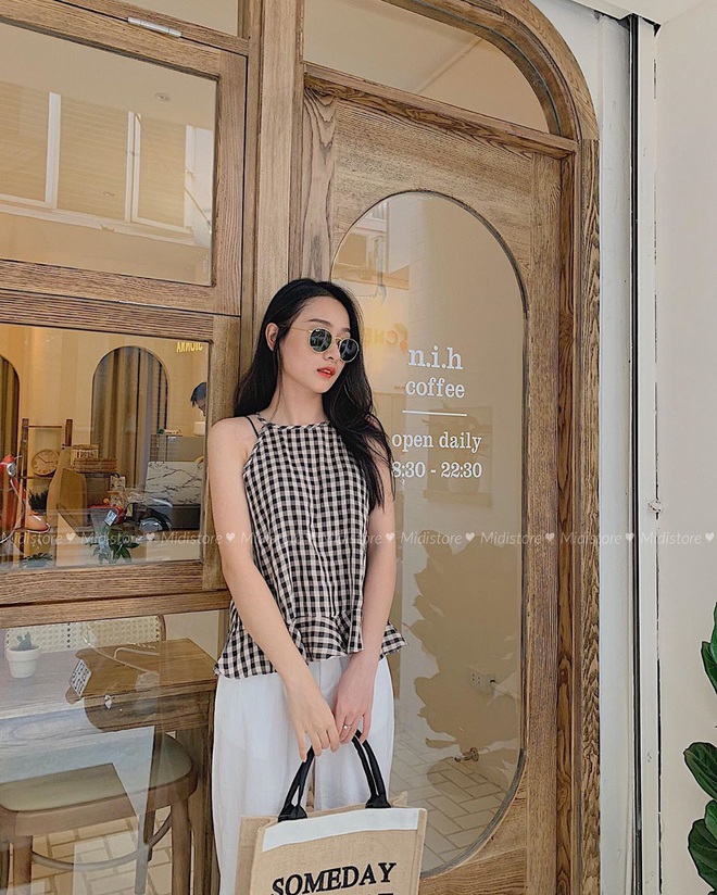 6 kiểu áo xinh mát lại còn dễ mix đồ, diện trong ngày oi bức thì không còn gì tuyệt hơn - Ảnh 9.