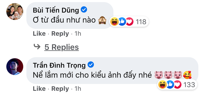 Bạn gái đăng ảnh tình cảm, Đình Trọng kêu nể lắm mới cho chụp cùng sau 3 tháng im ắng - Ảnh 2.