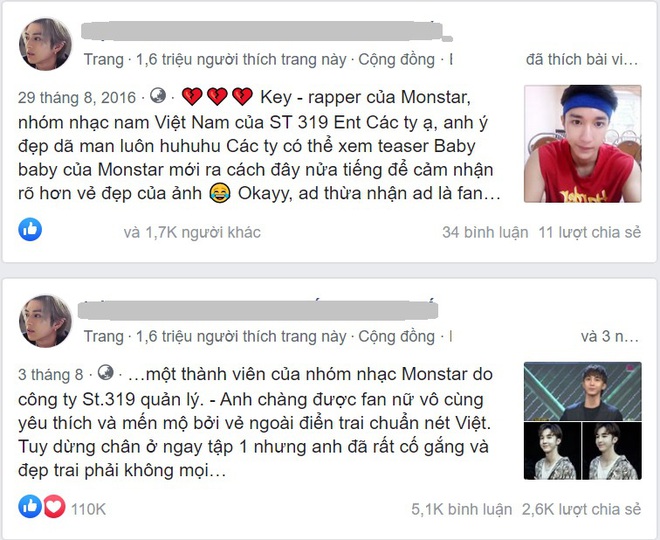 Hậu Rap Việt, Key (MONSTAR) cực hot trên page mỹ nam, fan nữ gào thét: Em muốn theo anh về nhà - Ảnh 2.