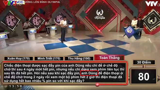 Xuất hiện nhân vật tên Dũng bí ẩn chuyên làm khó thí sinh Olympia - Ảnh 1.